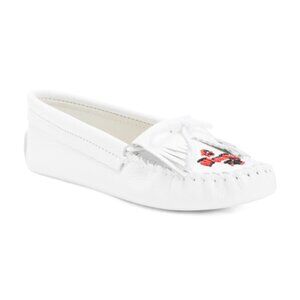 MINNETONKA Leather Thunderbird Softsole Moccasins